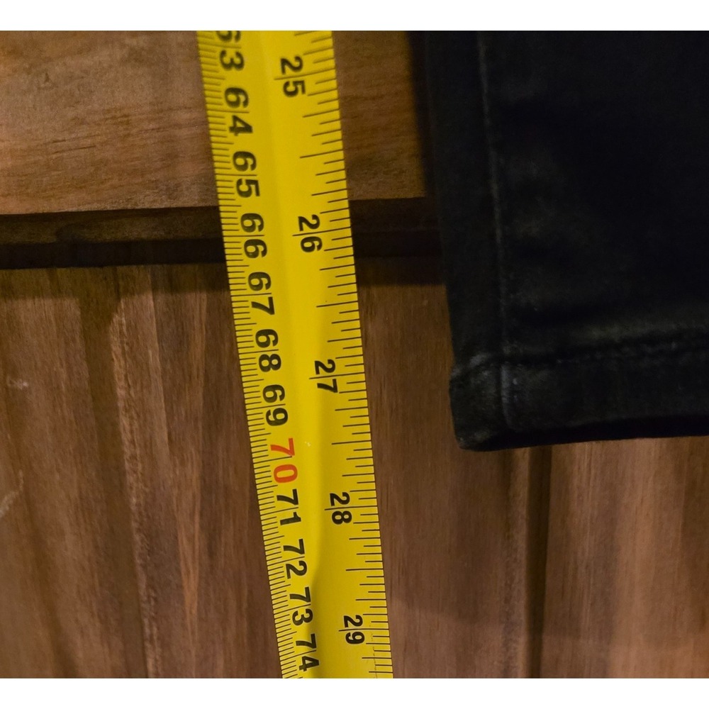 Signature By Levi Strauss & Co. Shaping Super Skinny Jeans Womens 14 Black - Picture 6 of 6